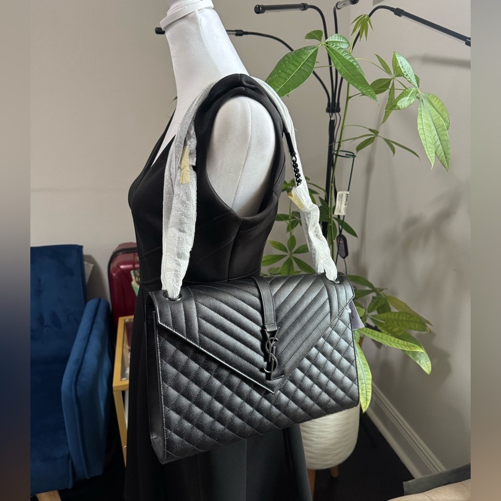 Saint Laurent Monogram Large Envelope